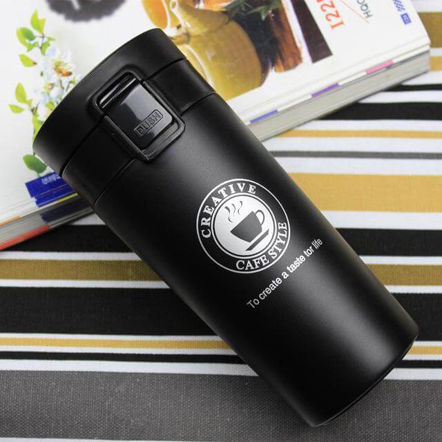Upors Premium Travel Coffee Mug Stainless Steel Thermos Tumbler